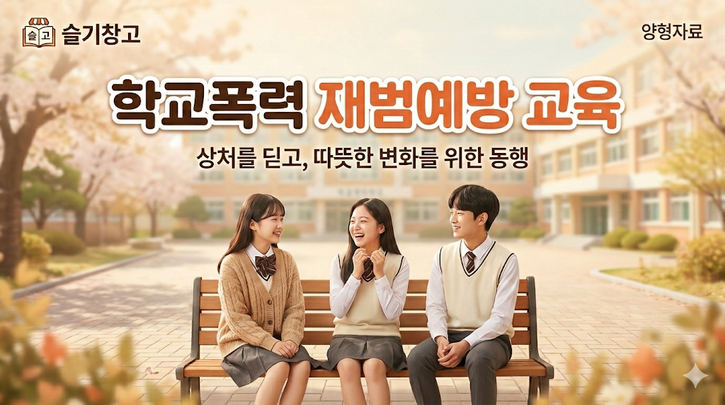 학교폭력 재범예방 교육